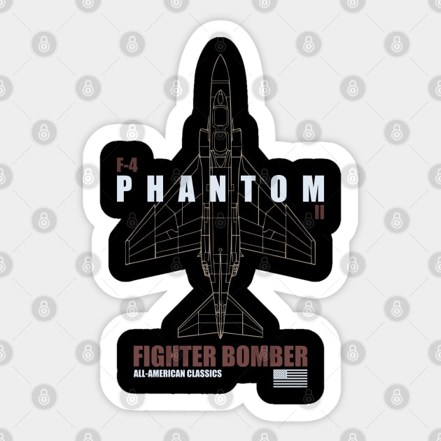 F-4 Phantom II Sticker by TCP